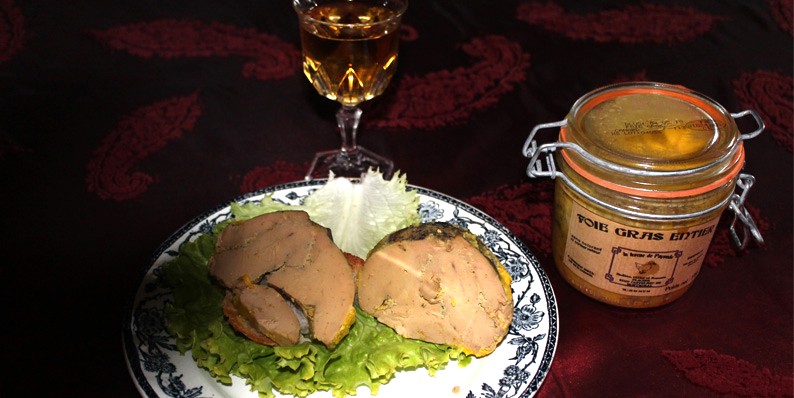 Assiette de foie gras